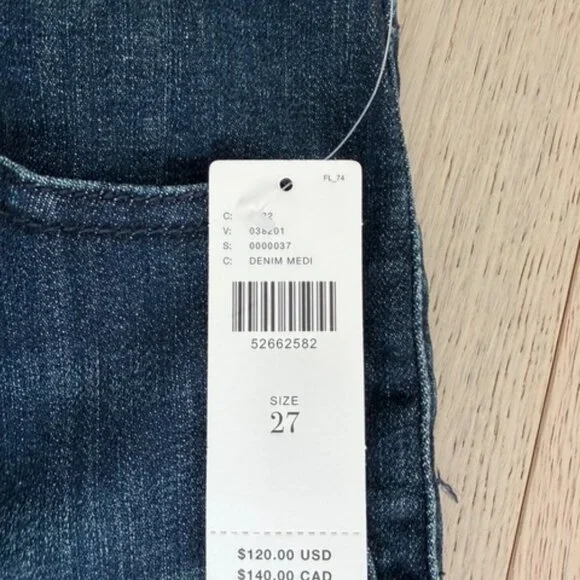 Pilcro by Anthropologie High Rise Denim Legging - NWT - Picture 7 of 8